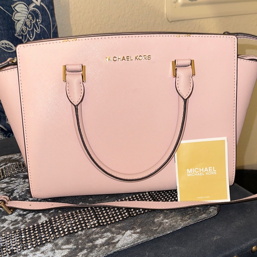 Michael Kors Soft Pink Satchel